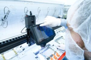 Production of the new CMS tracker started at the IIHE