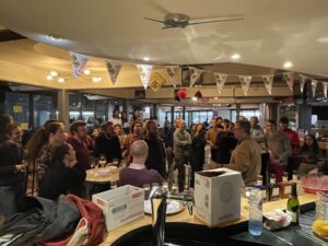 The traditional IIHE Christmas party